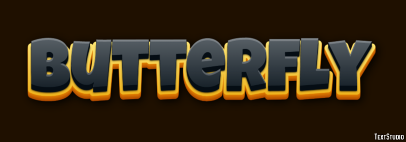 Butterfly Text Effect