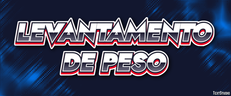 Levantamento de peso Efekt tekstowy
