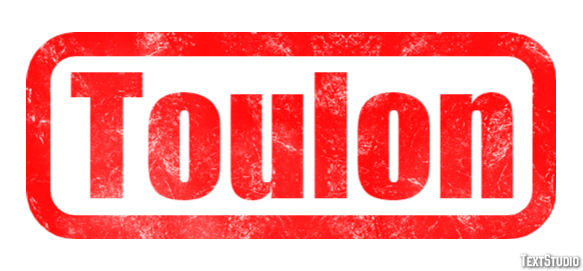 Toulon Efekt tekstowy
