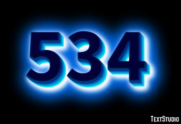 534 Text Effect