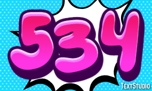 534 Text Effect