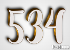 534 Text Effect