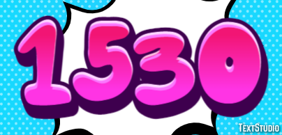 1530 Text Effect