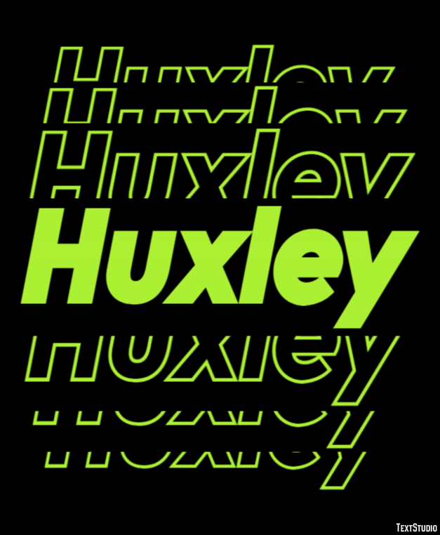 Huxley Efekt tekstowy