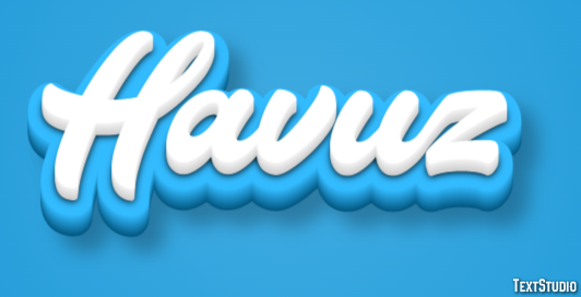 Havuz Effet de texte