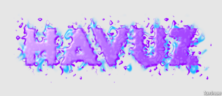 Havuz Effet de texte