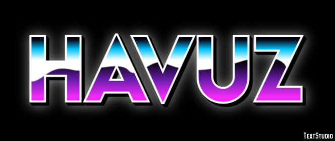 Havuz Effet de texte