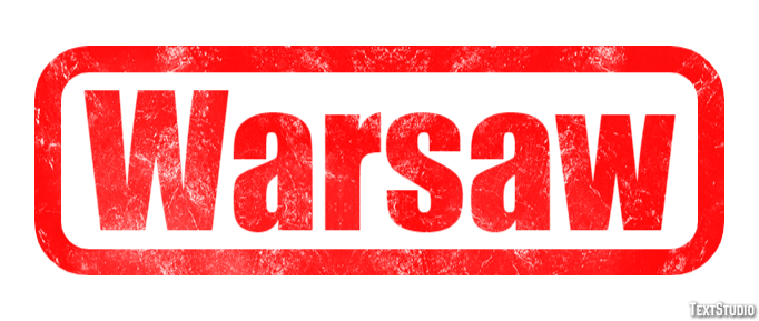 Warsaw Efekt tekstowy