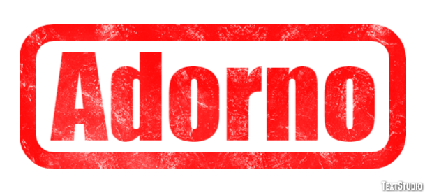 Adorno Efekt tekstowy