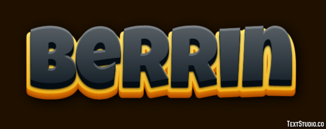 Berrin Texteffekt