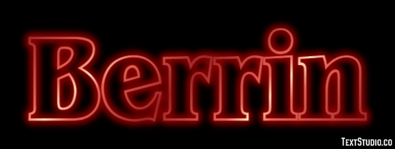 Berrin Text Effect