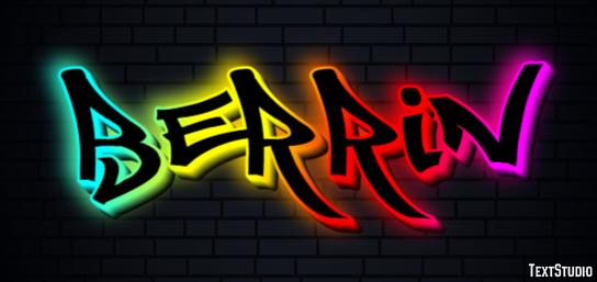 Berrin Text Effect