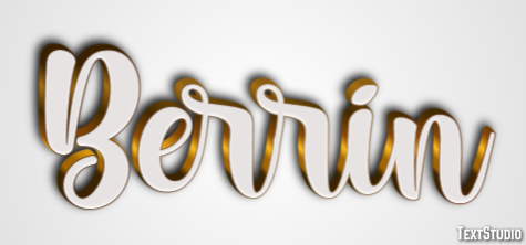 Berrin Texteffekt