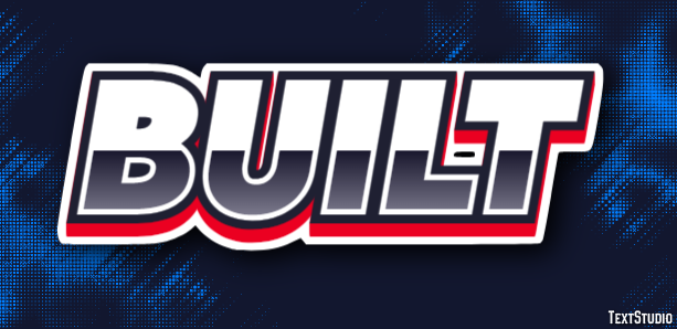 Built Text Effect
