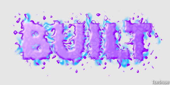 Built Text Effect