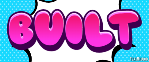 Built Text Effect