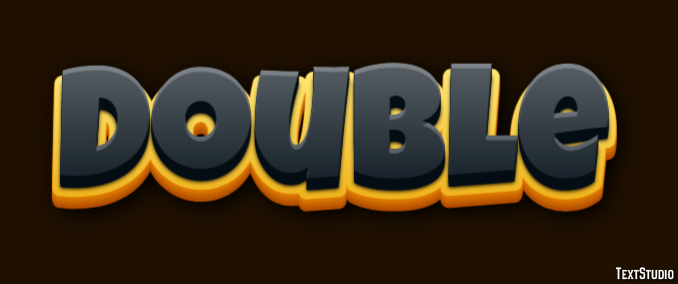Double Text Effect