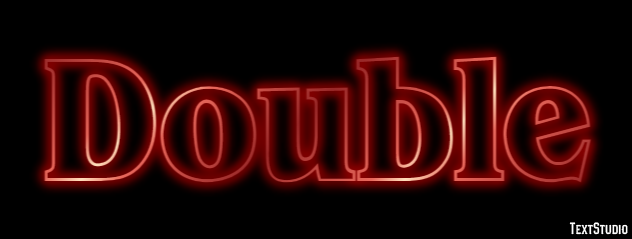 Double Text Effect