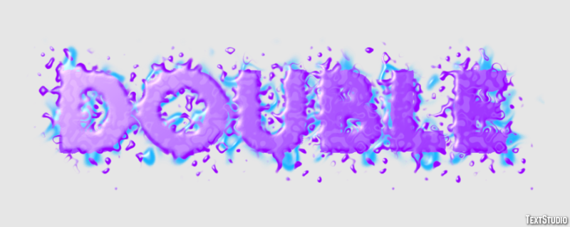 Double Text Effect