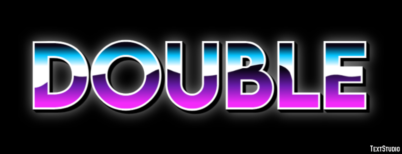 Double Text Effect