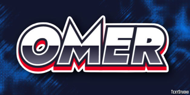 Omer Text Effect