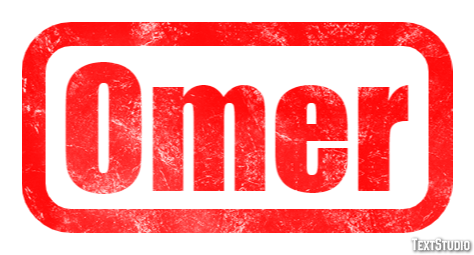 Omer Texteffekt
