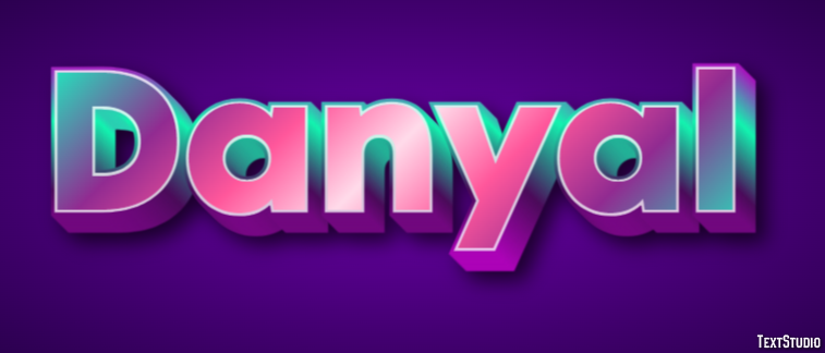 Danyal Text Effect