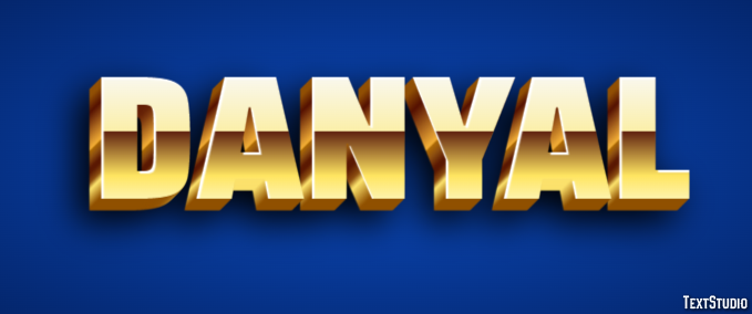 Danyal Text Effect