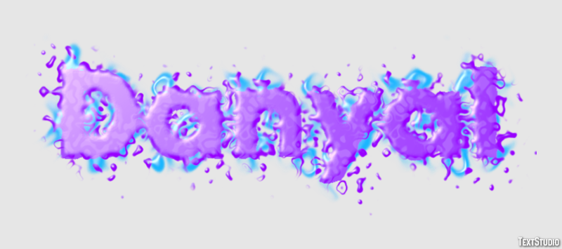 Danyal Text Effect