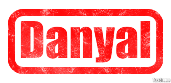 Danyal Text Effect