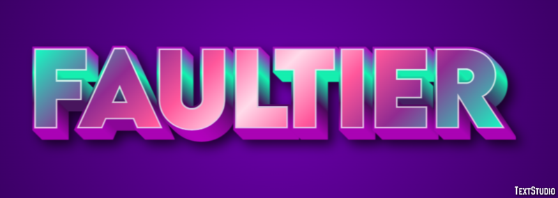 Faultier Texteffekt