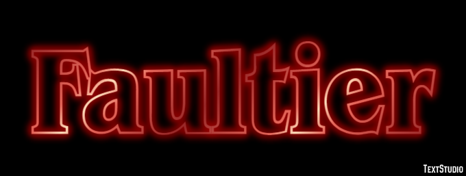 Faultier Texteffekt