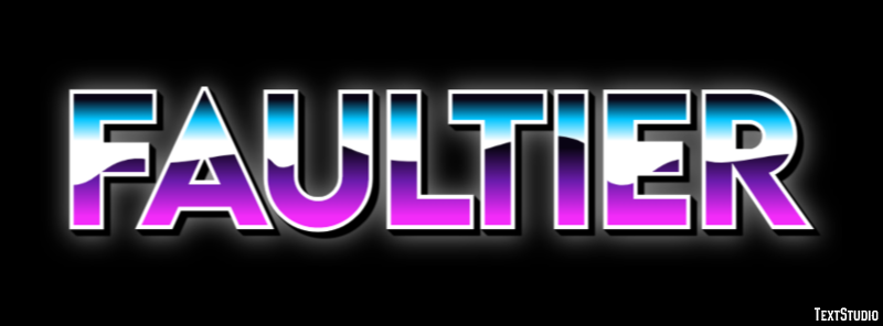 Faultier Texteffekt