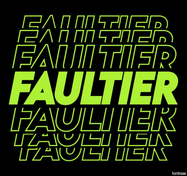 Faultier Texteffekt