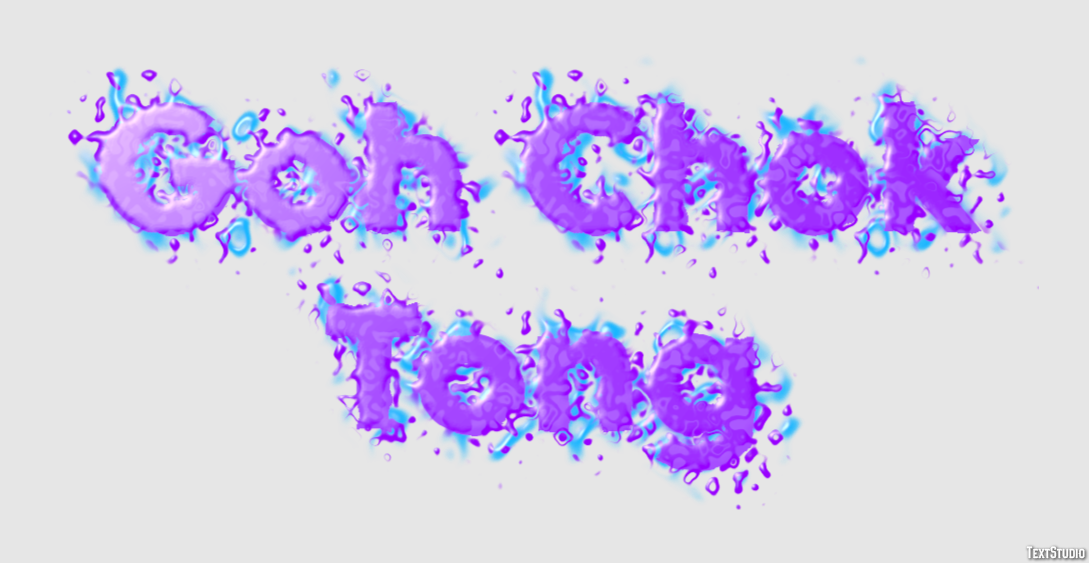 Goh Chok Tong Text Effect