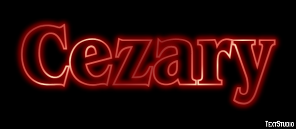 Cezary Effetto testo