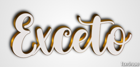 Exceto Efekt tekstowy