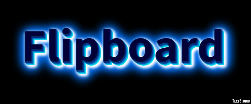 Flipboard Text Effect