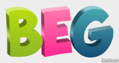 Бег Texteffekt