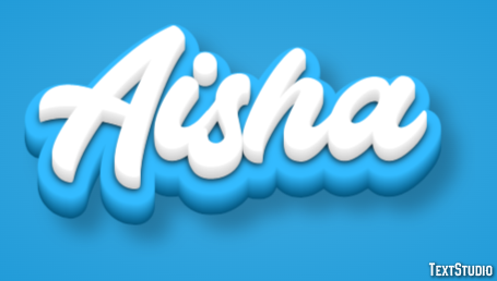 Aisha Text Effect