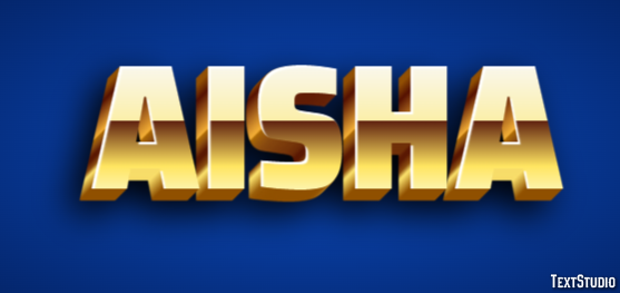 Aisha Text Effect
