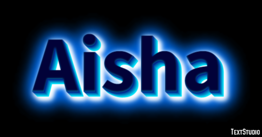 Aisha Text Effect