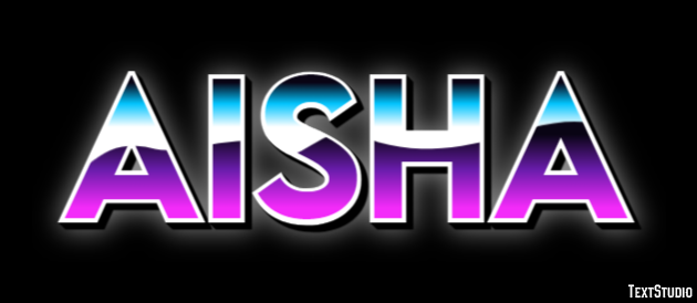 Aisha Text Effect