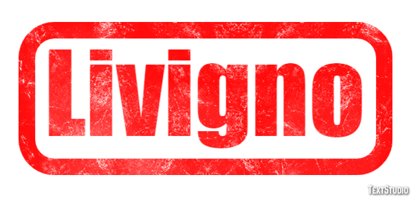 Livigno Efekt tekstowy