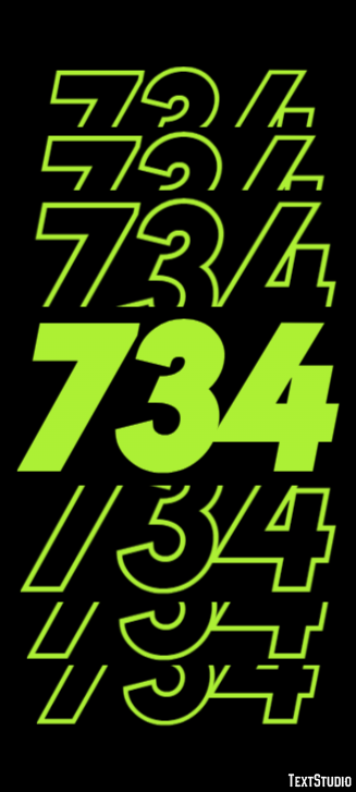 734 Effet de Texte