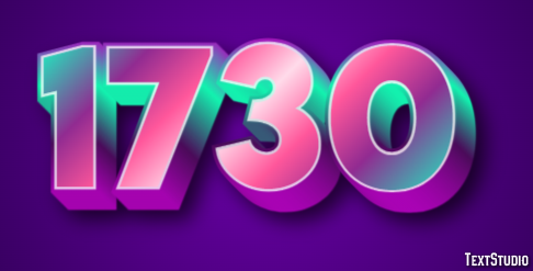 1730 Efekt tekstowy