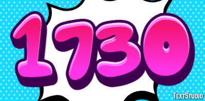 1730 Efekt tekstowy