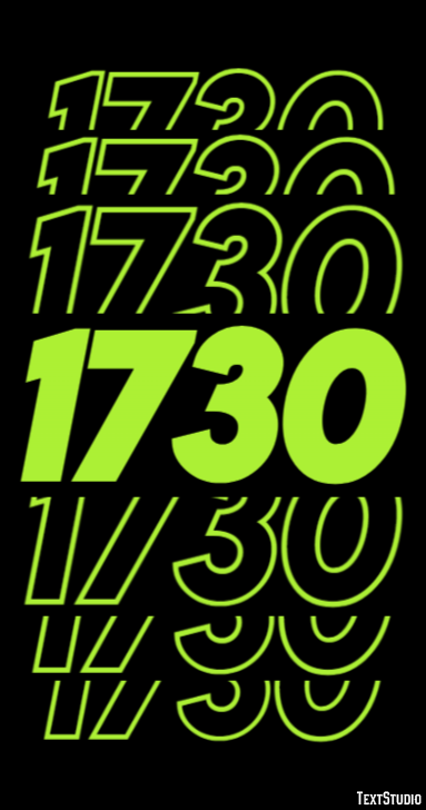 1730 Efekt tekstowy