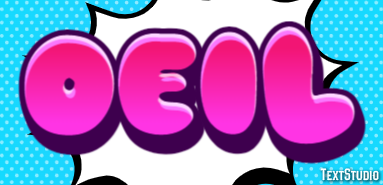 Oeil Effet de texte