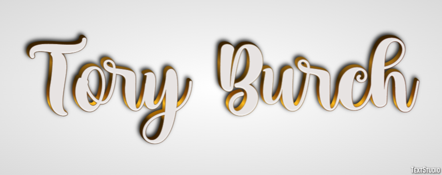 Tory Burch Efekt tekstowy